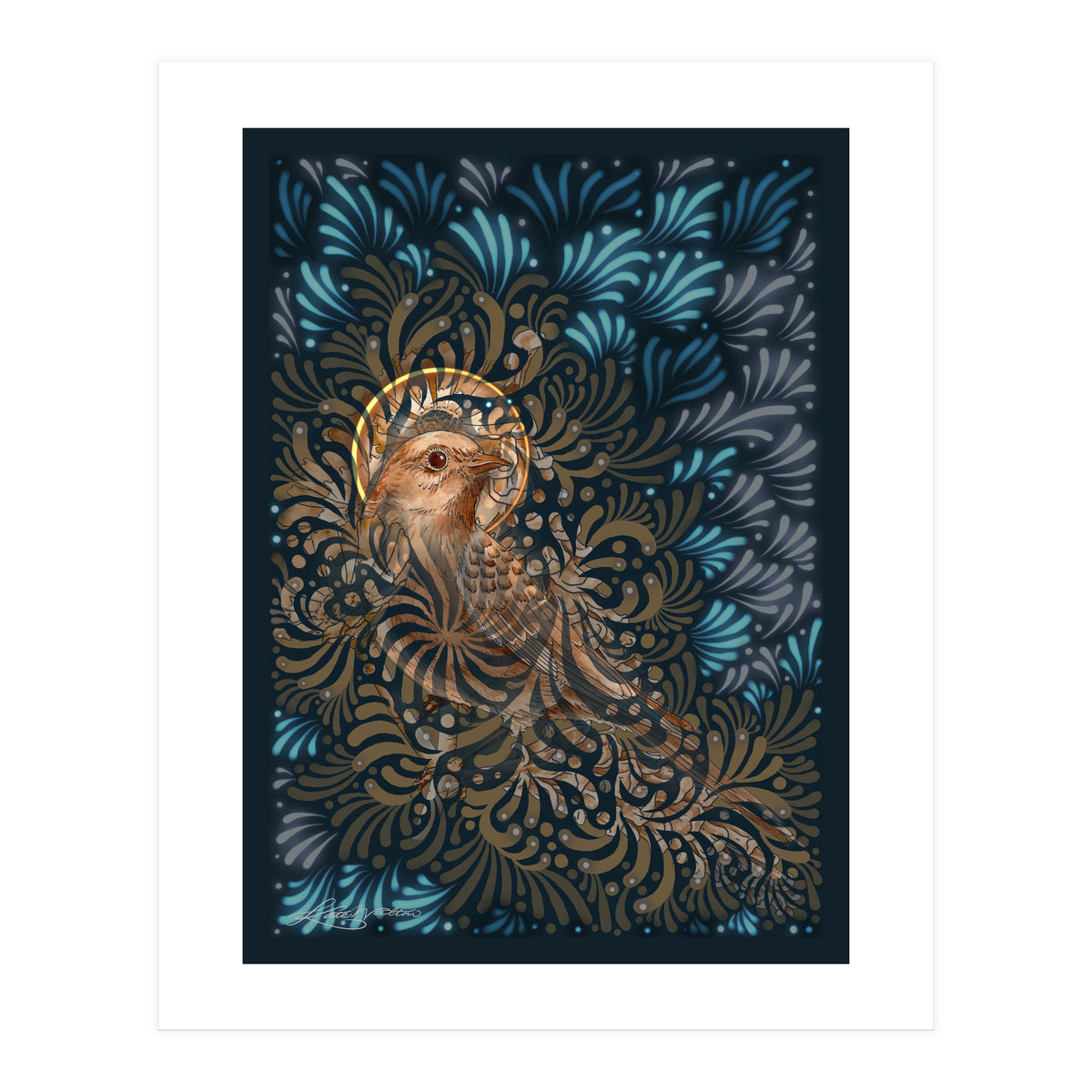 Emerginglightborder (Print Only)