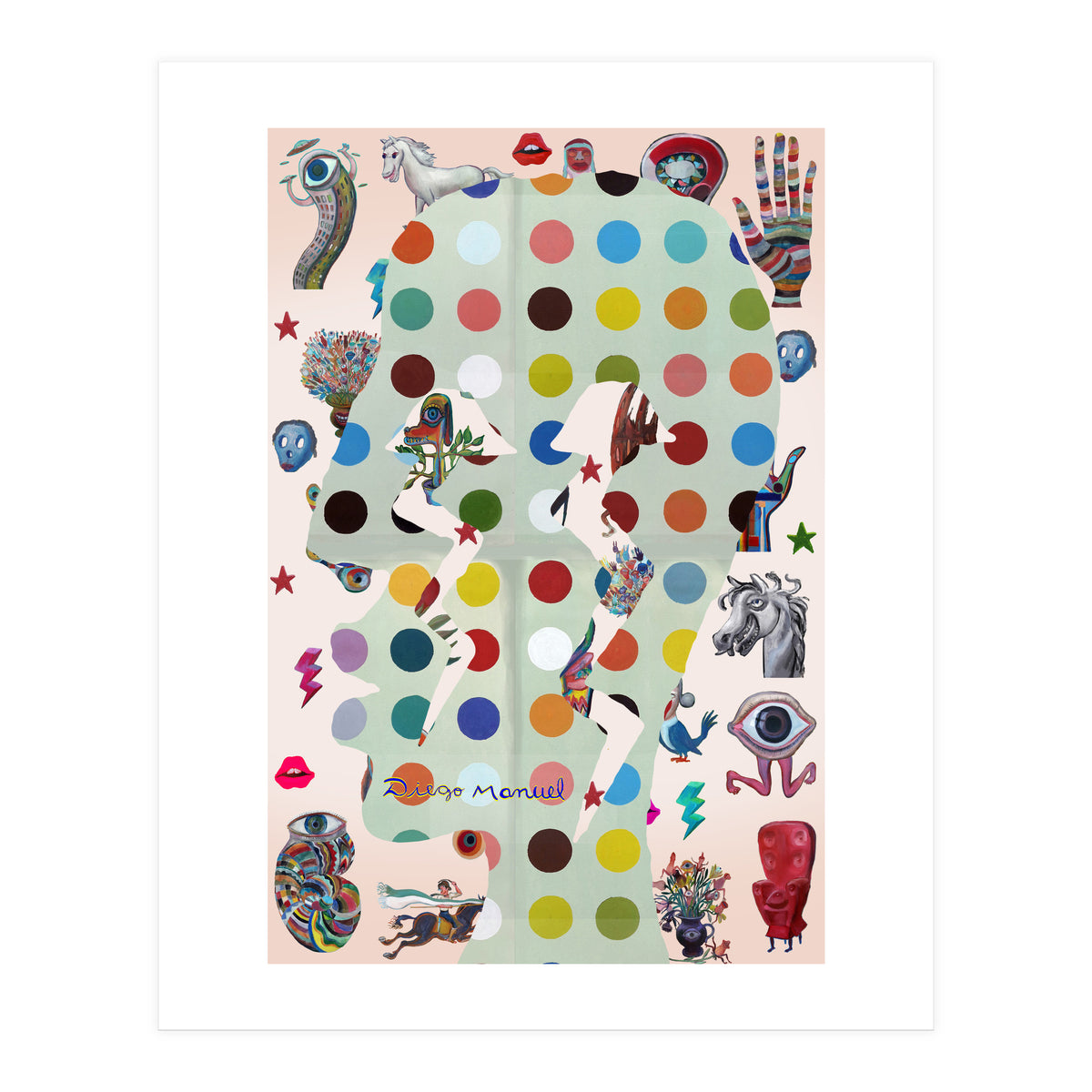 Perfil Con Rayos B 8 (Print Only)