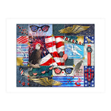 Americana Eagles Collage (Print Only) thumbnail