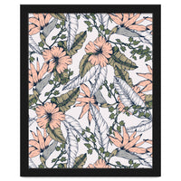 Tropical pattern pastel