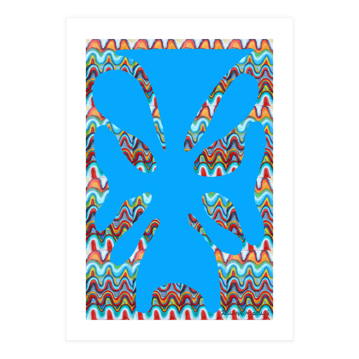 Pop Abstract 2023 Tapiz 6 (Print Only)