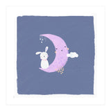 Baby Bunny And Moon B (Print Only) thumbnail