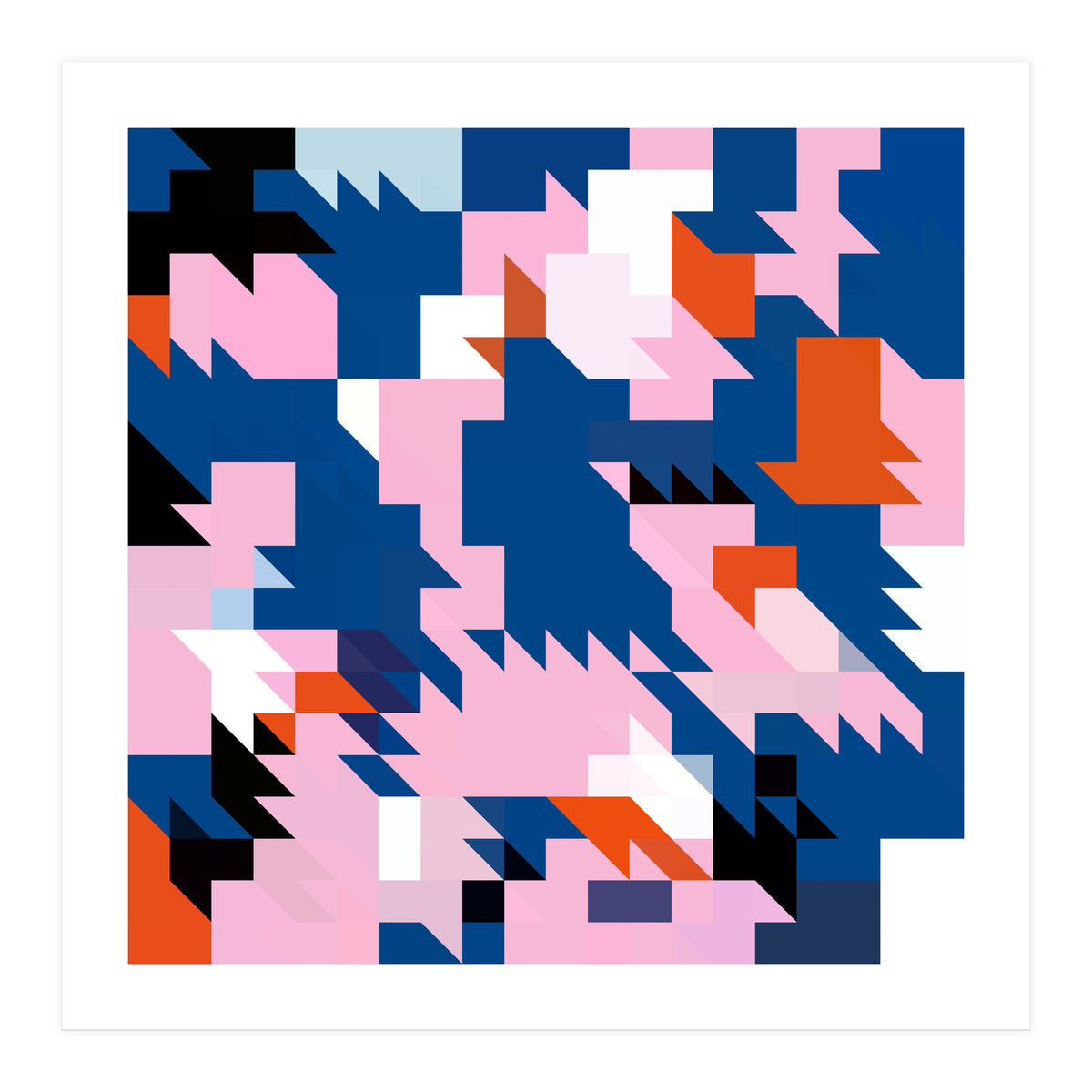 Pink and Blue (Print Only)