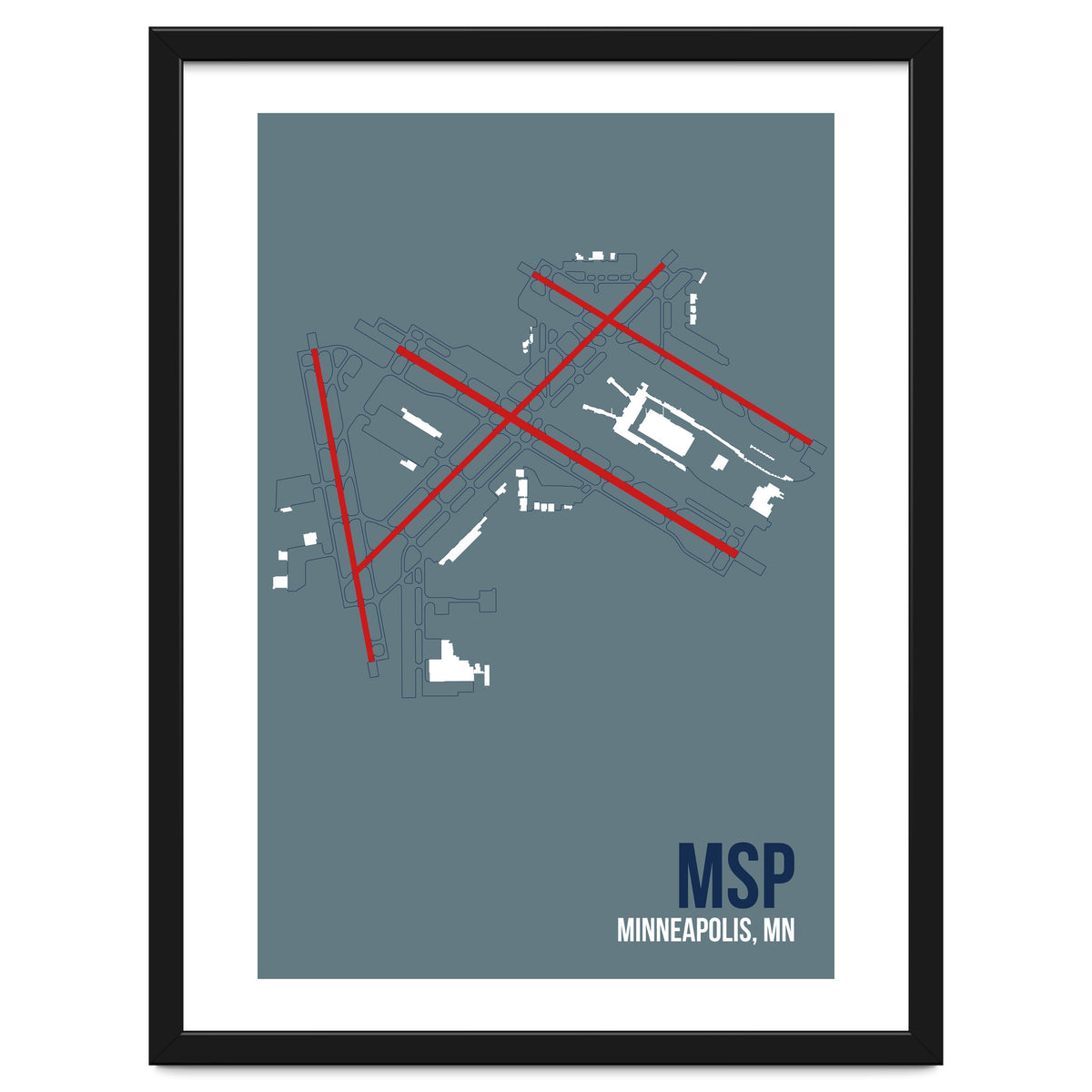Minneapolis Airport Layout
