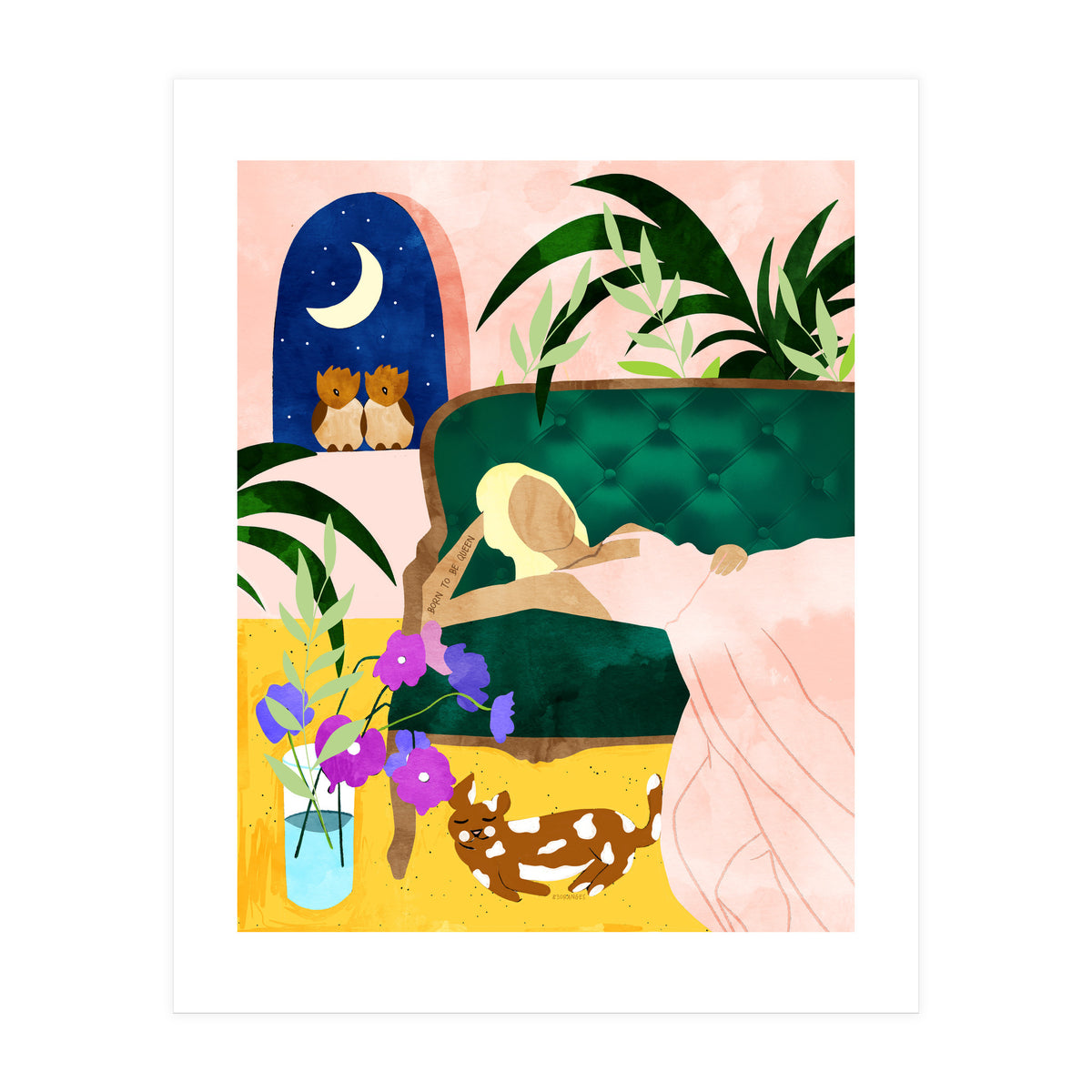 Born To Be Queen (Print Only)