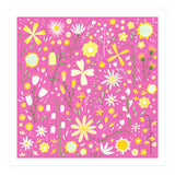 Fresh Flowers Pink (Print Only) thumbnail