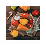 Bell peppers and tomatoes (Print Only) thumbnail