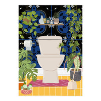 Loo in Boho Room (Print Only)