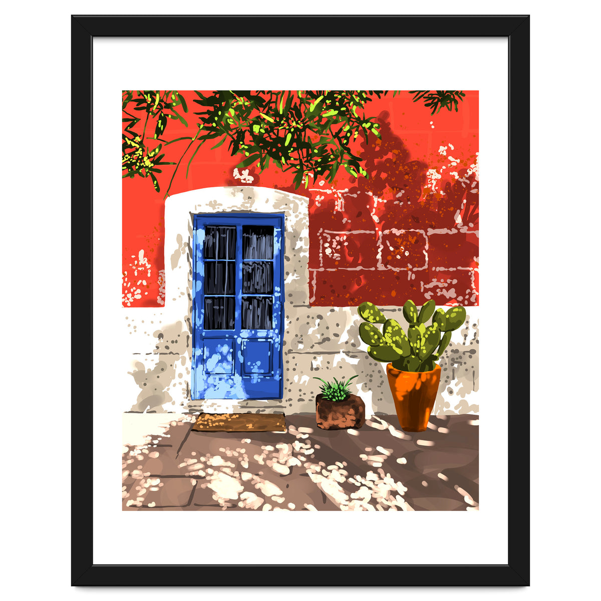 Intentful Living | Summer Architecture Travel Positivity | Optimism Good Vibes Bohemian House Door