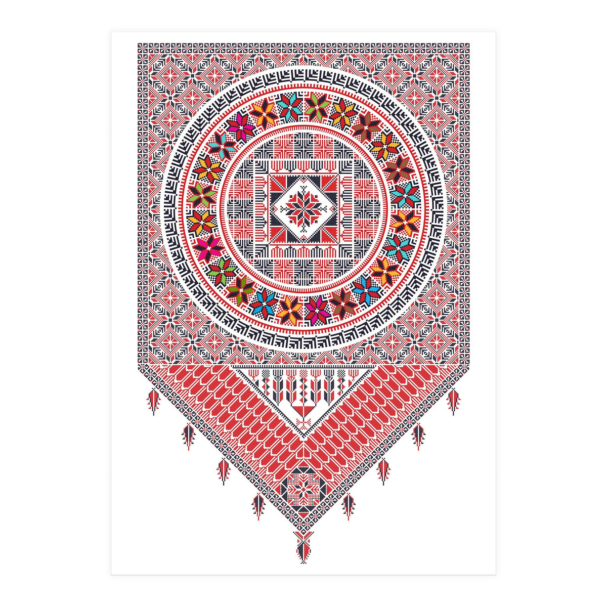 Tatreez Ornament 23 (Print Only)