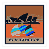 Sydney Australia Travel Poster  (Print Only) thumbnail