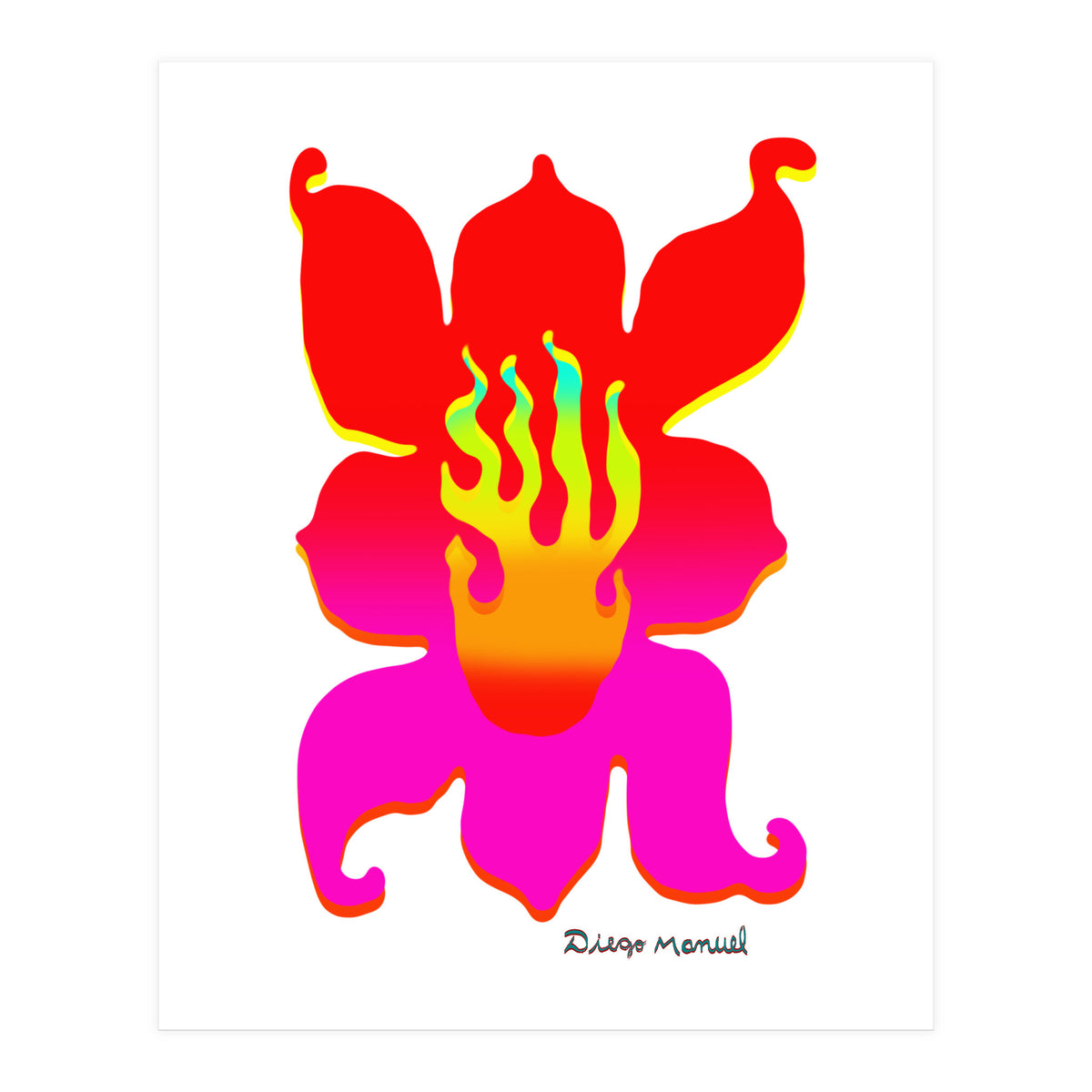 Fuego 112 Copia (Print Only)