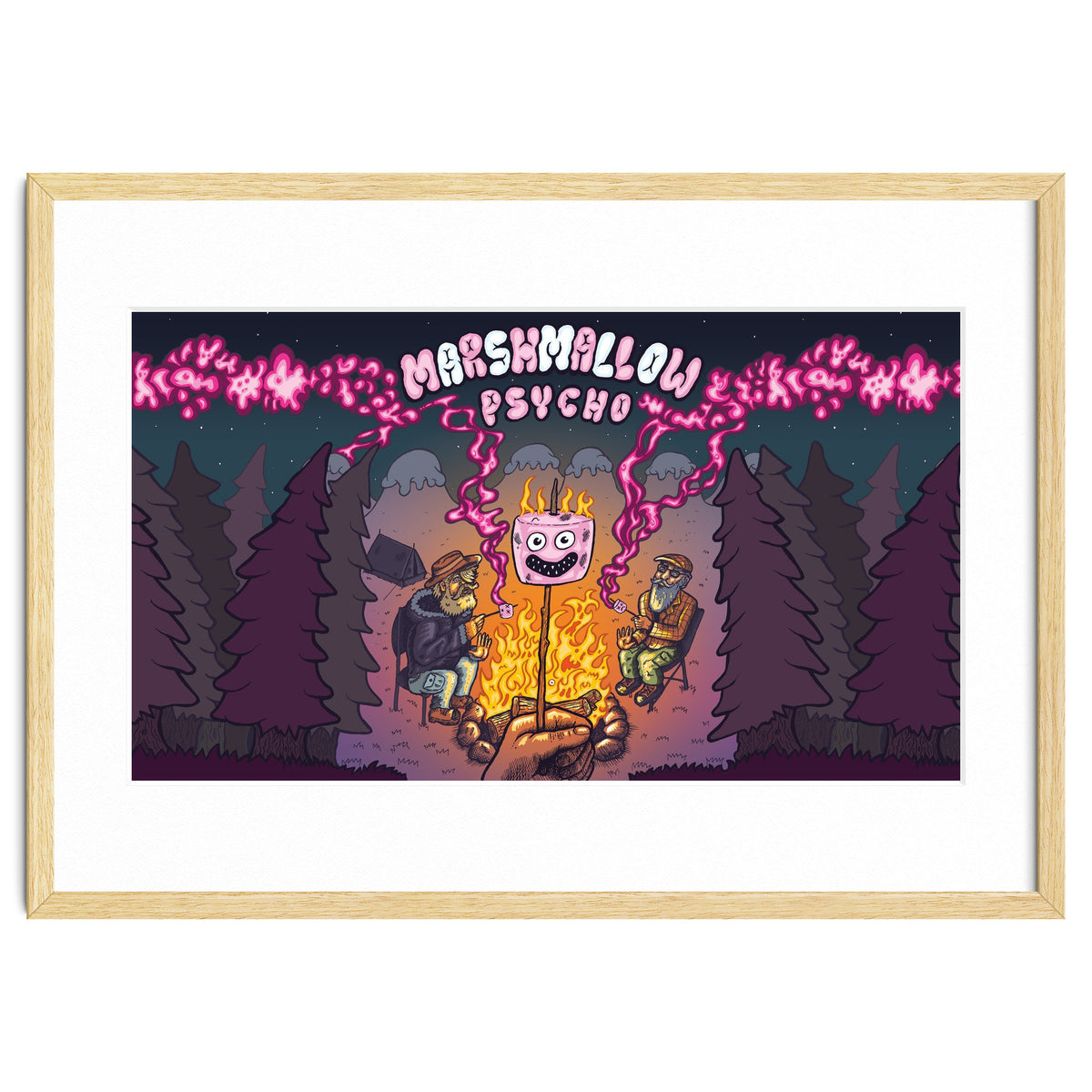 Marshmallow Psycho 12.3% ABV Bourbon Barrel Aged Marshmallow Stout