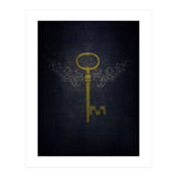 Winged Key (Print Only) thumbnail