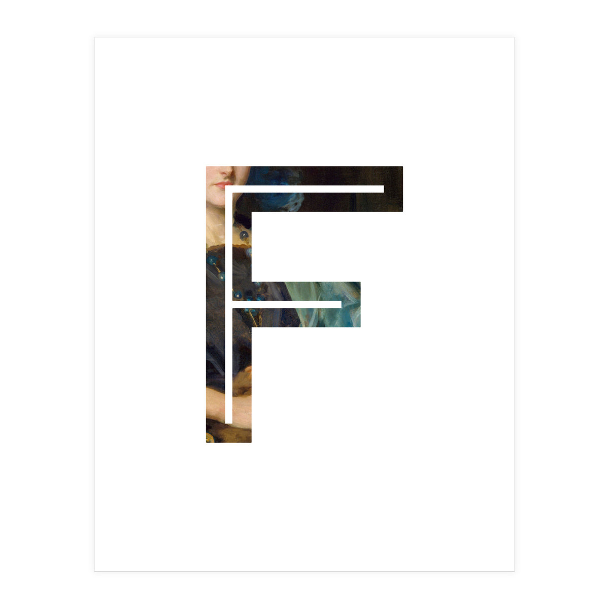 Letter F - (Impress) (Print Only)