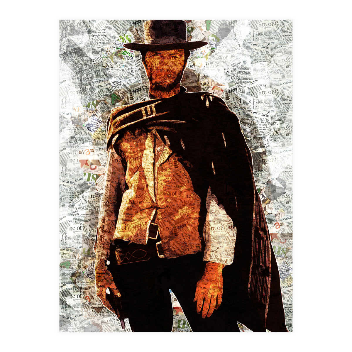 Clint Eastwood (Print Only)