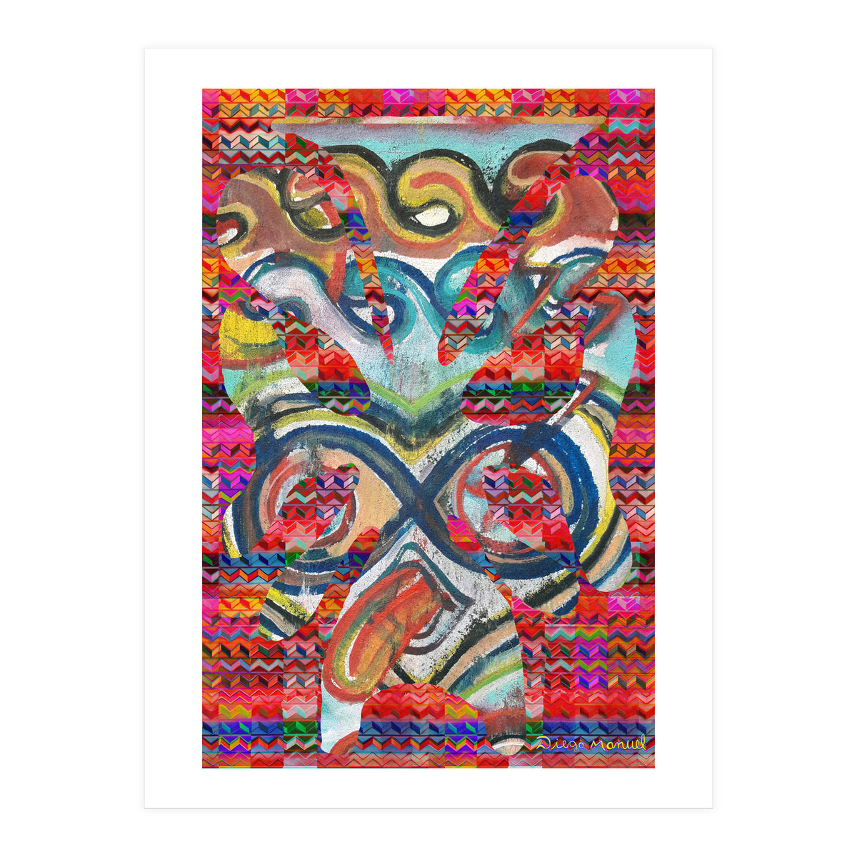 Pop Abstract 2023 Tapiz 22 (Print Only)