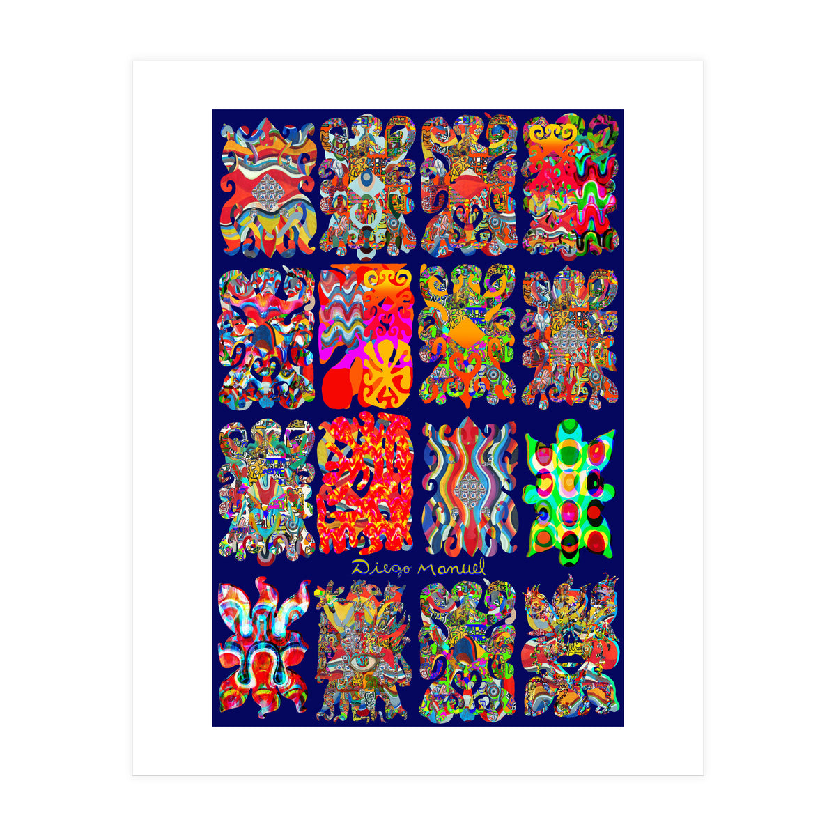 Tapiz Perfiles 2023 29 (Print Only)