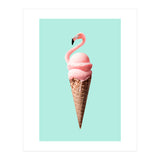 Flamingo Cone (Print Only) thumbnail