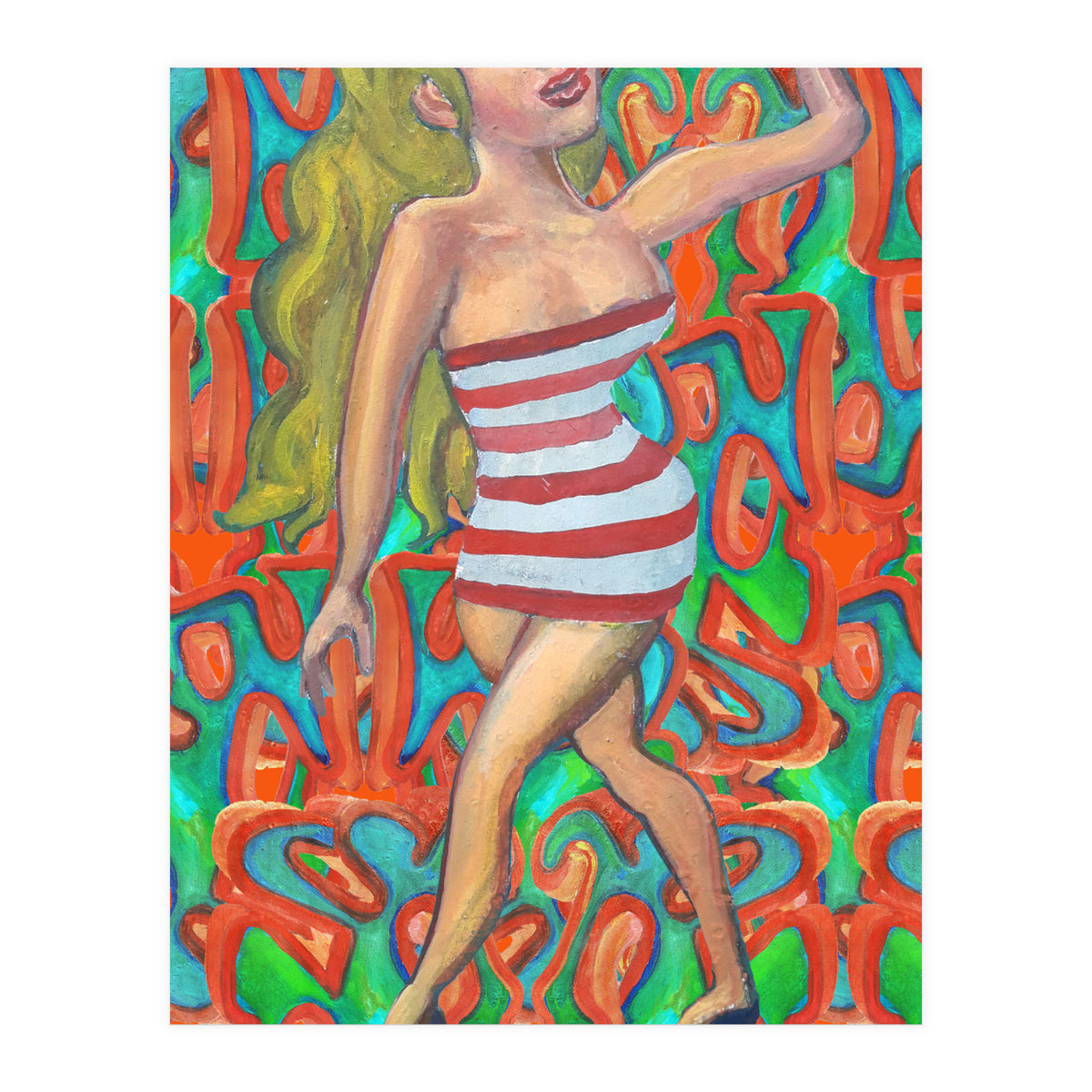 Chica Selfie 2 (Print Only)