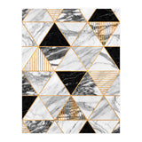 Marble Triangles 2 - Black and White (Print Only) thumbnail