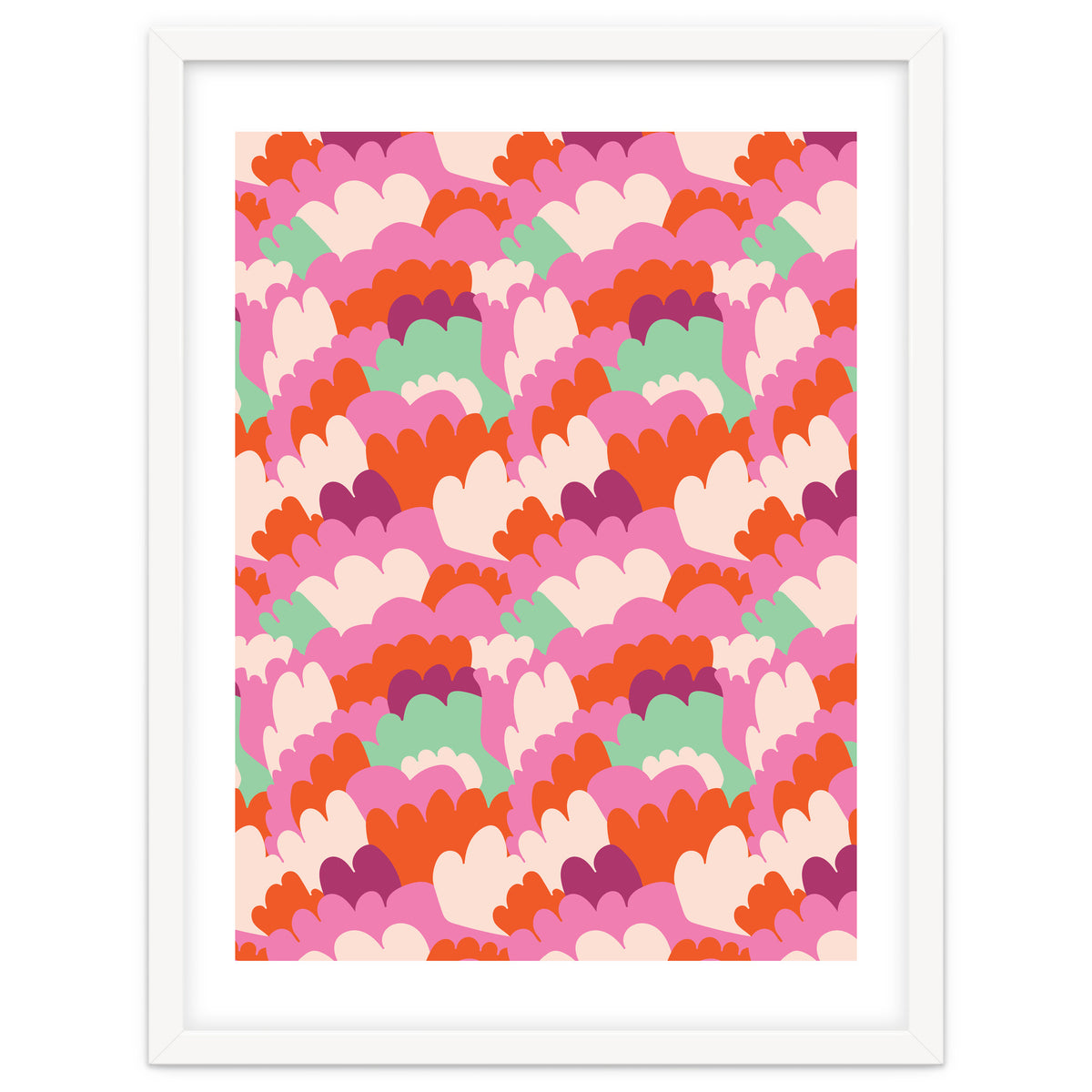 Cute Rainbow Abstract Pattern