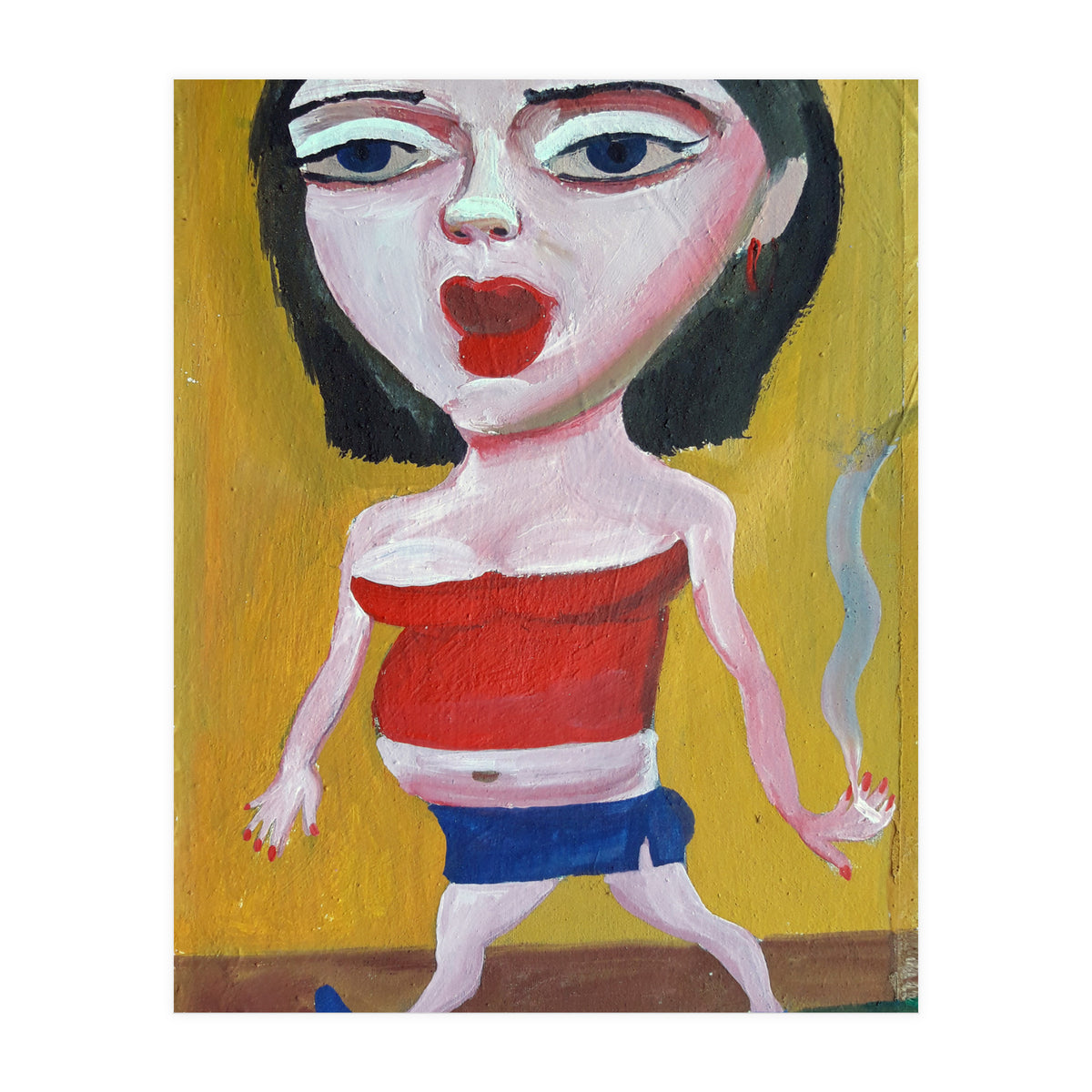 Walking girl (Print Only)