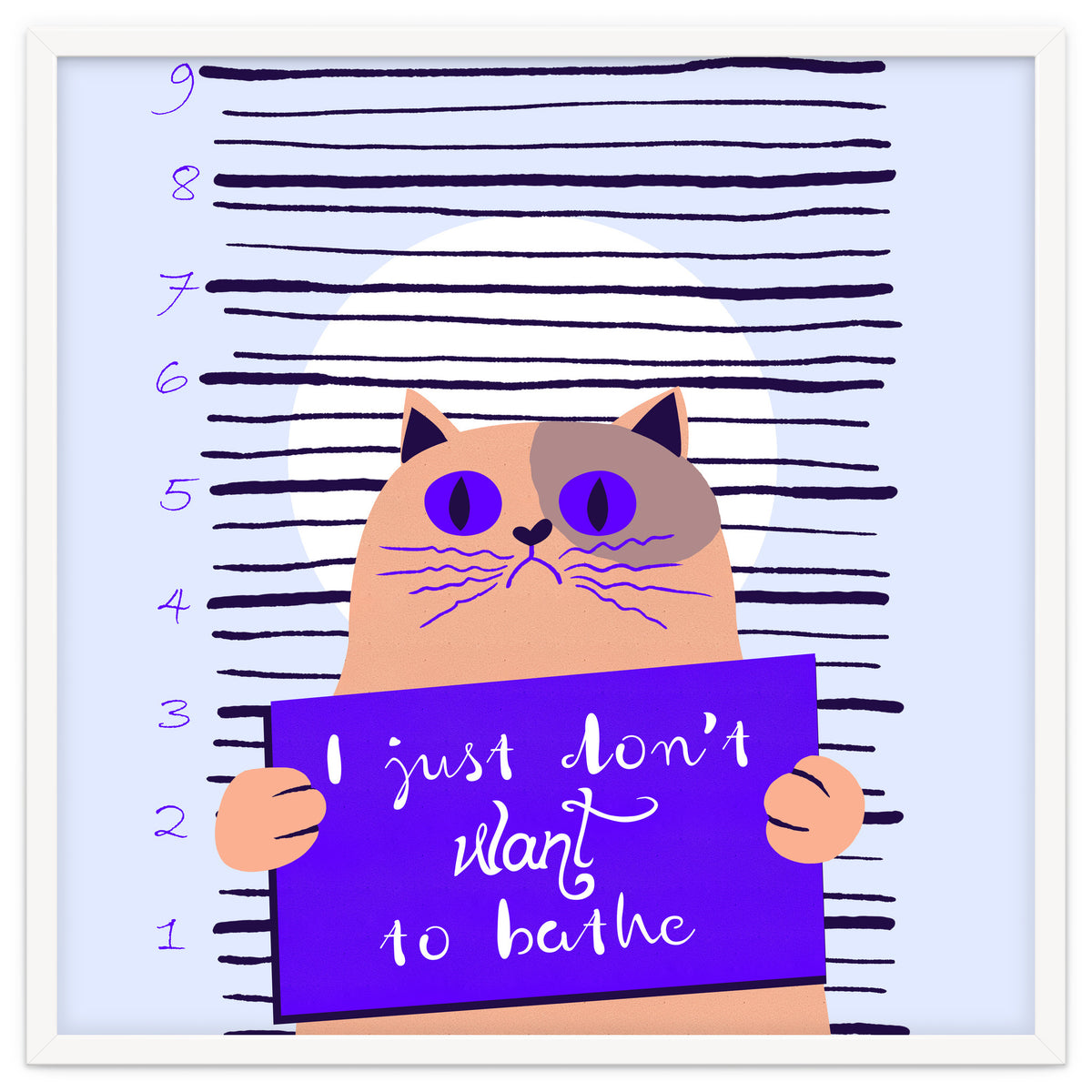 I just don't want to bathe