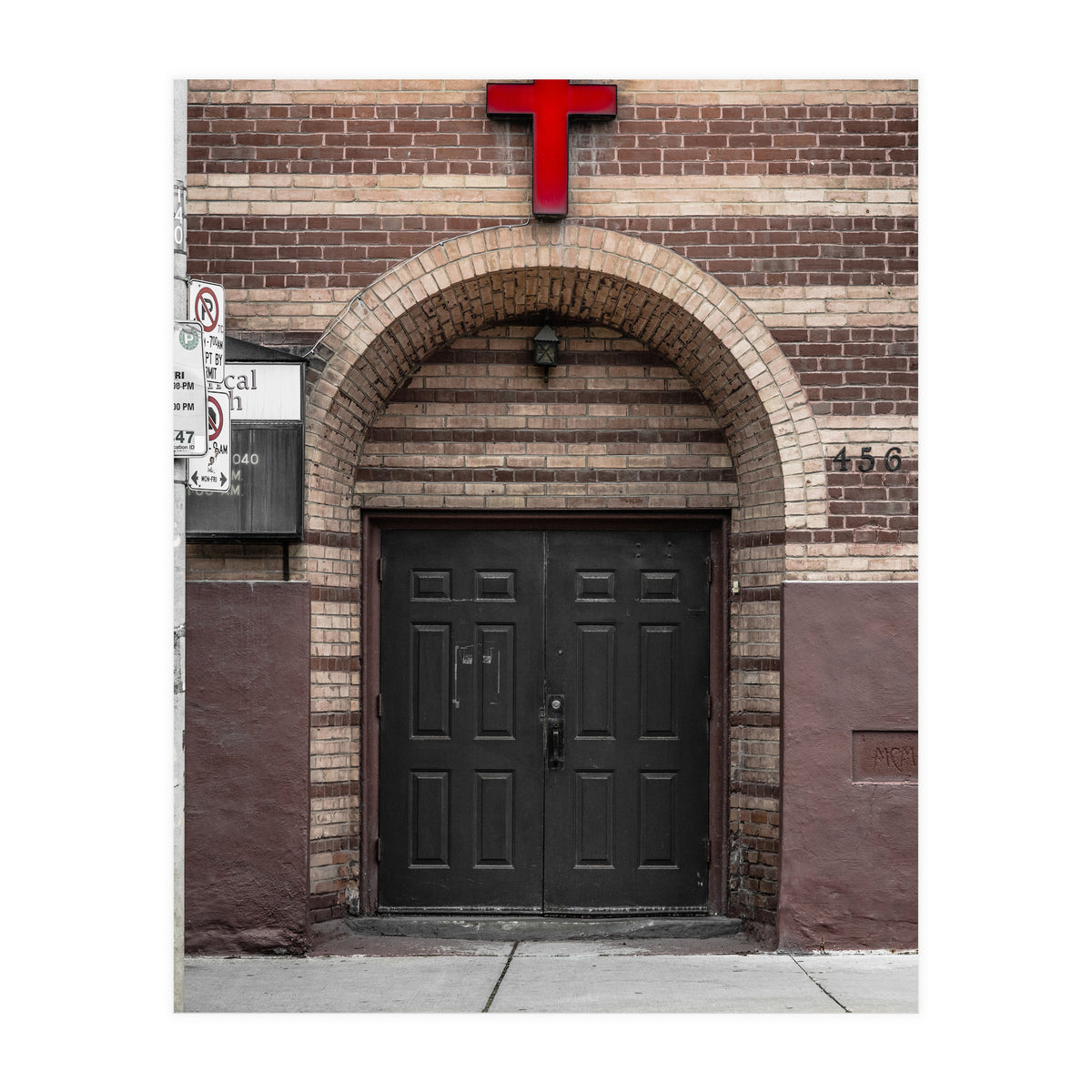 King Street East Methodist Church No 1 Color Version (Print Only)