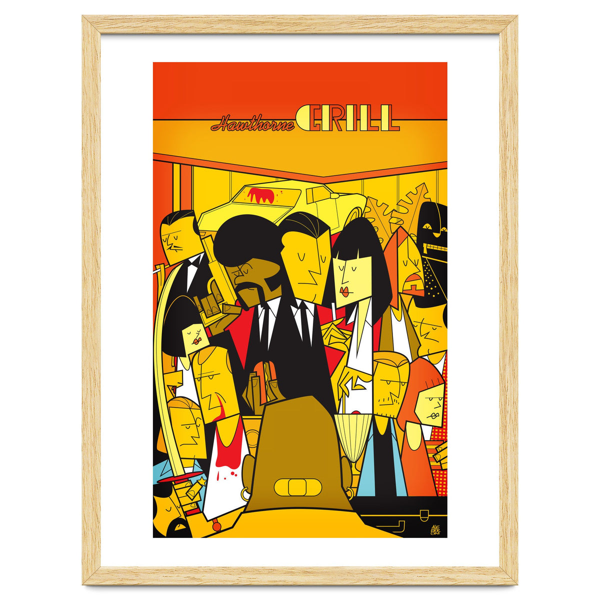 Pulp Fiction Alternative Movie Poster