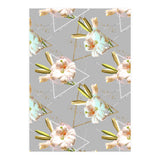 Botanical blooming with geometric 02 (Print Only) thumbnail