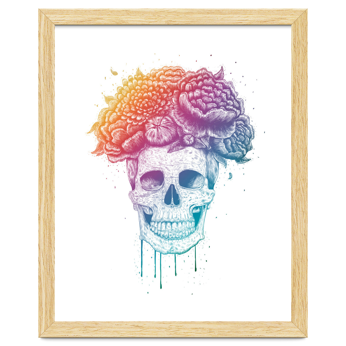 Colorful Skull