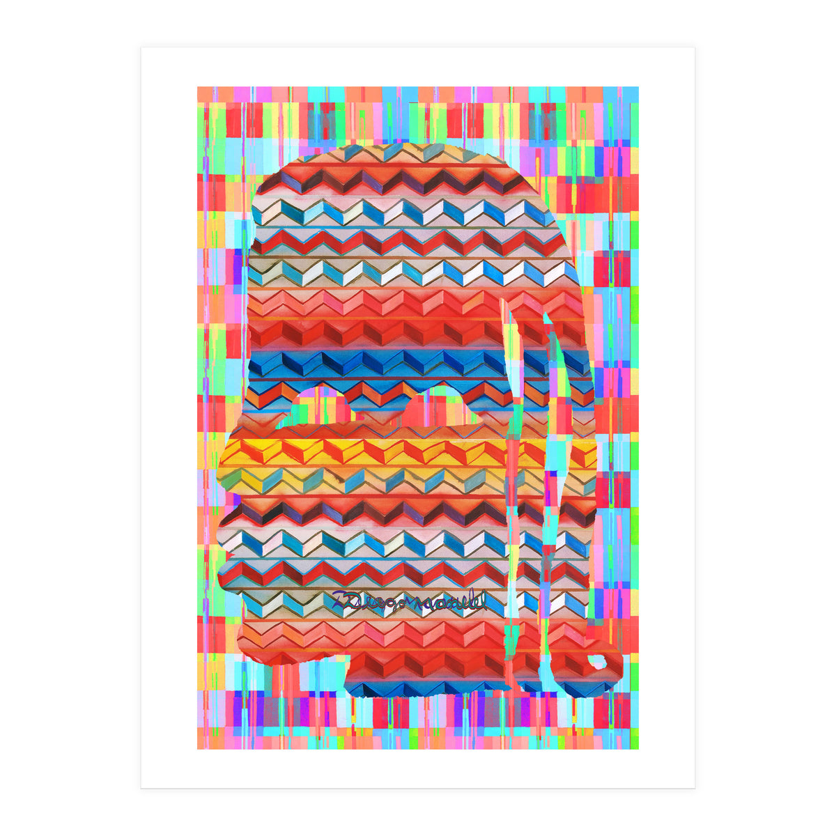 Abstracto Pop Nuevo B Nuevo 16 (Print Only)