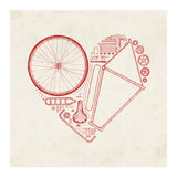 Love Bike Red (Print Only) thumbnail