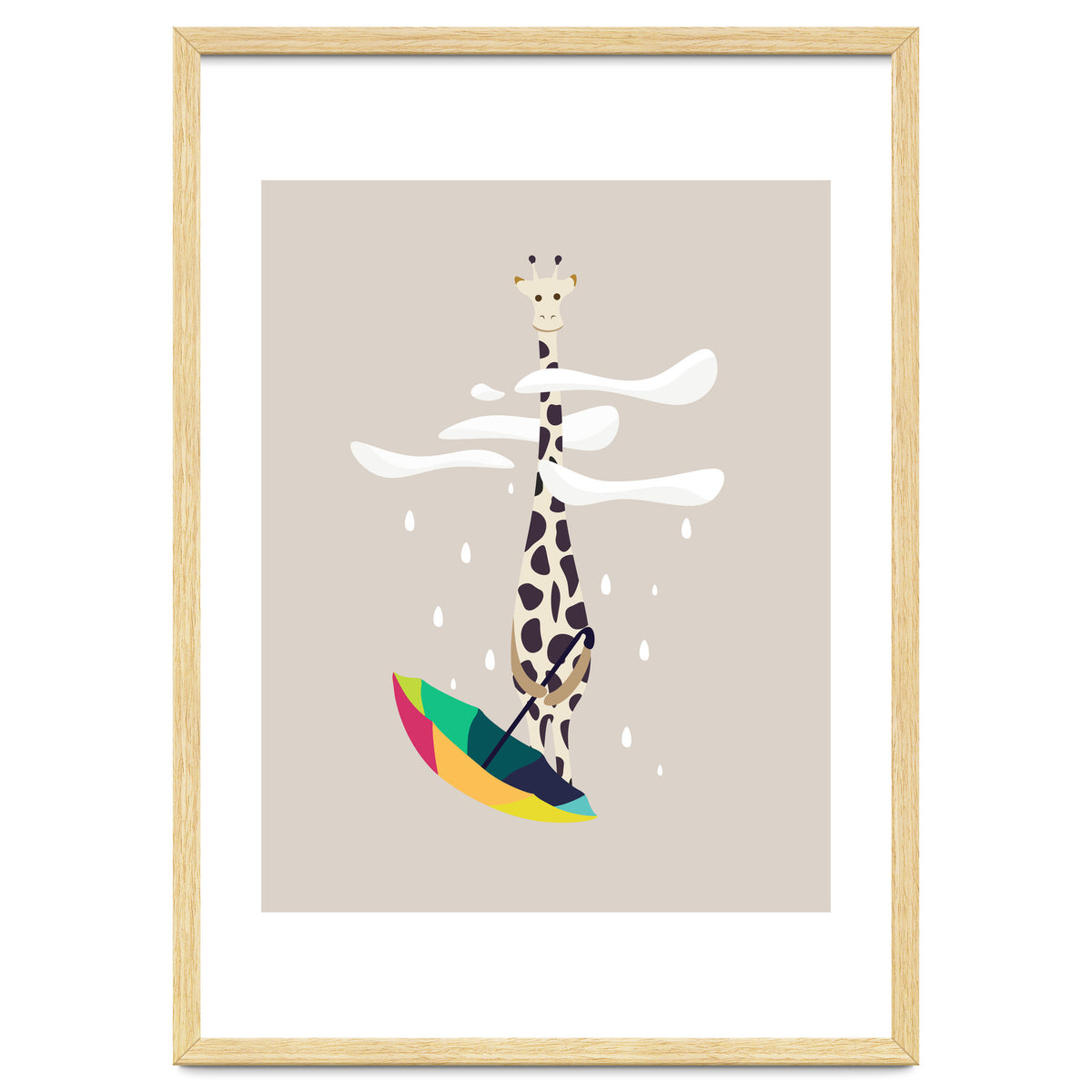 Rain in the savannah