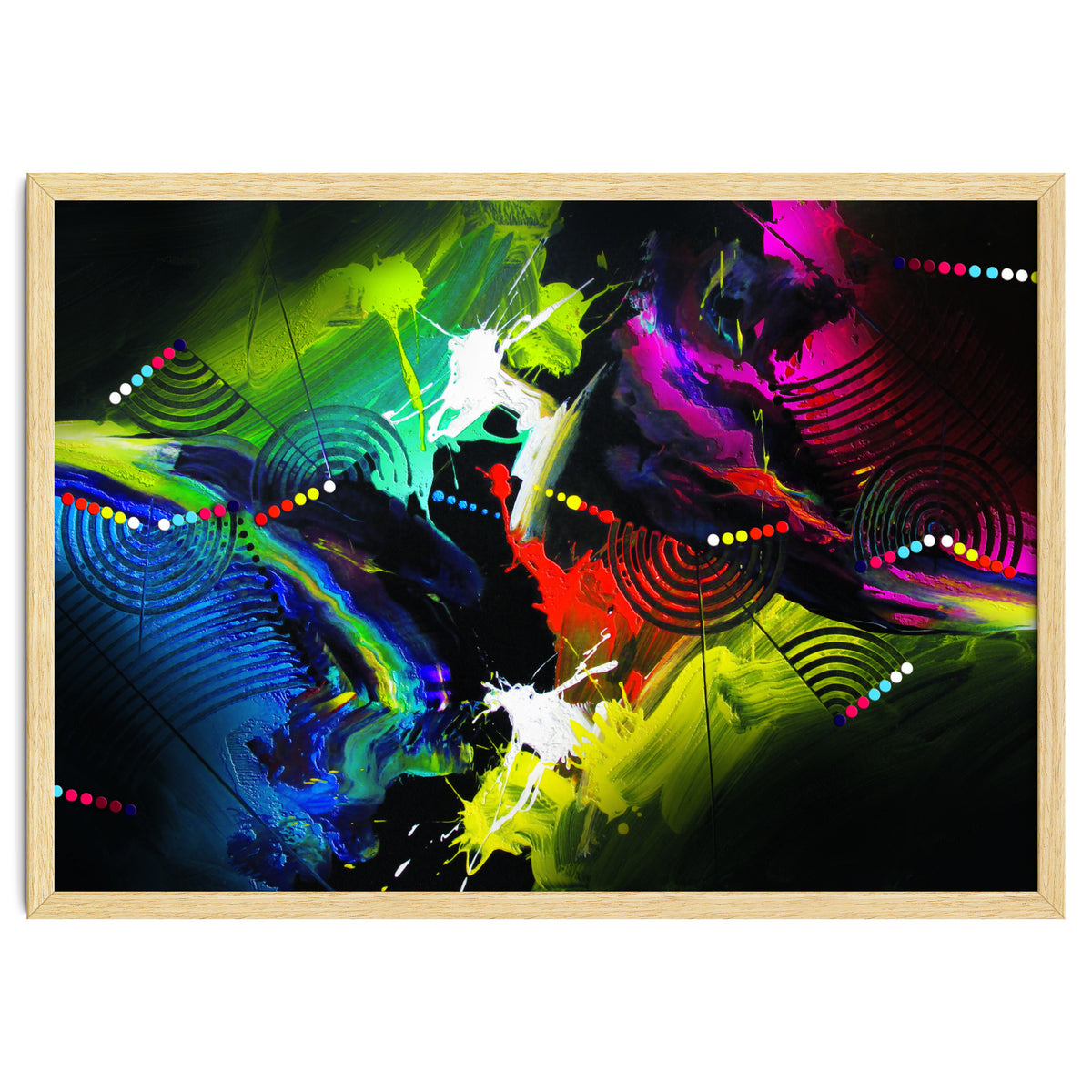 Abstract Art Britto - Qb291