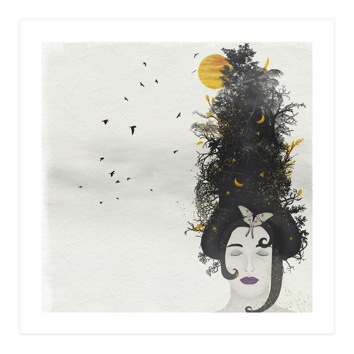 Rococo: The Black Queen (Print Only)