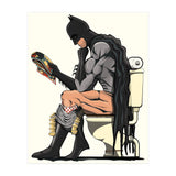 Batman on the Toilet (Print Only) thumbnail