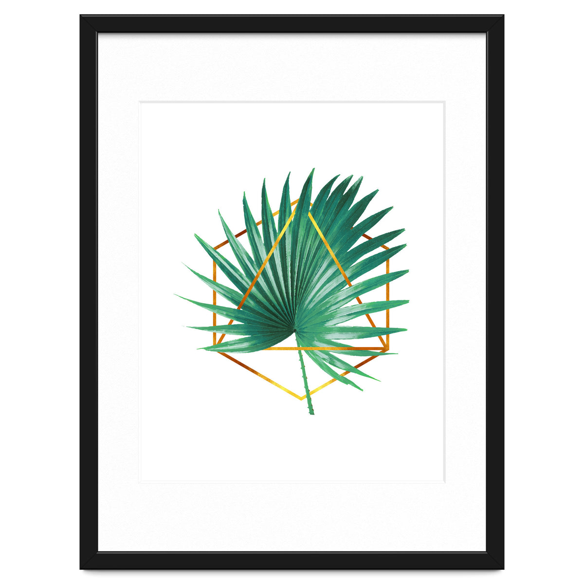 Tropical Palm Leaf 01