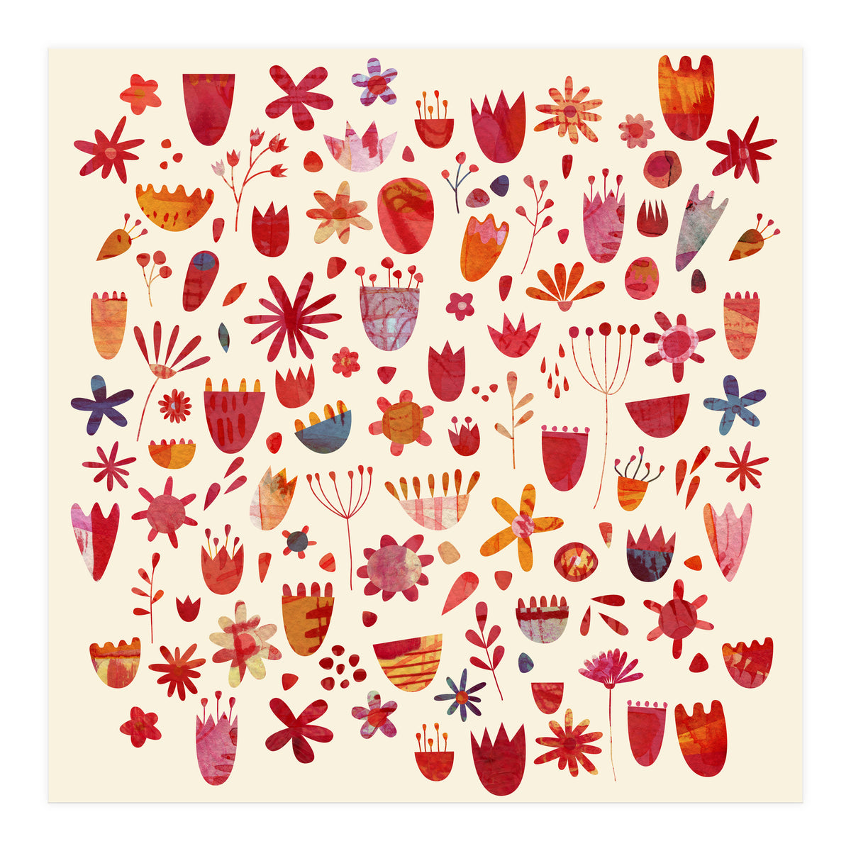 Spring Flowers (Print Only)