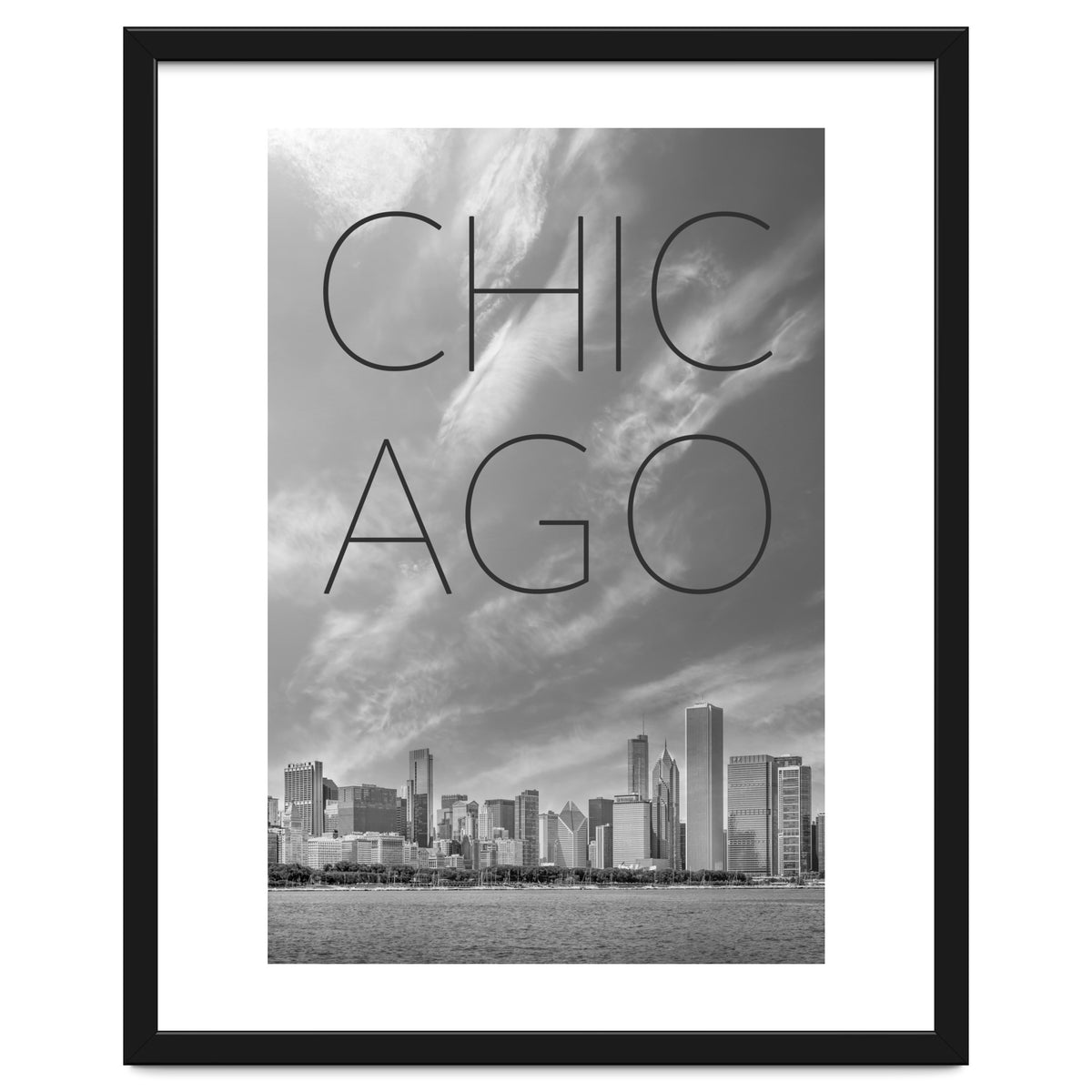 CHICAGO Skyline | Text