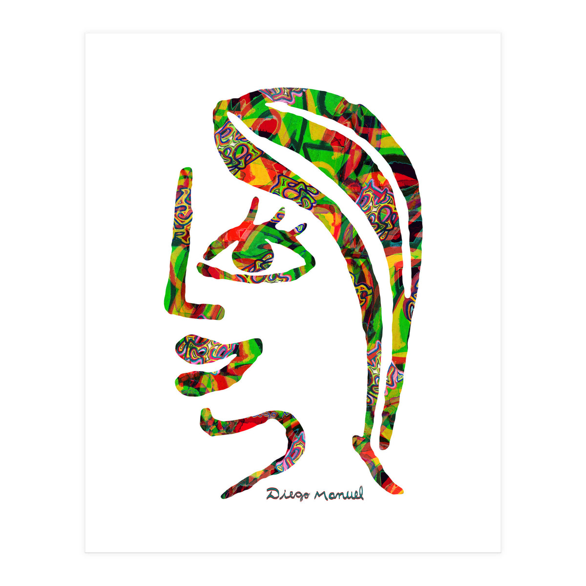 Graffiti Digital 12 2022 D 7 (Print Only)