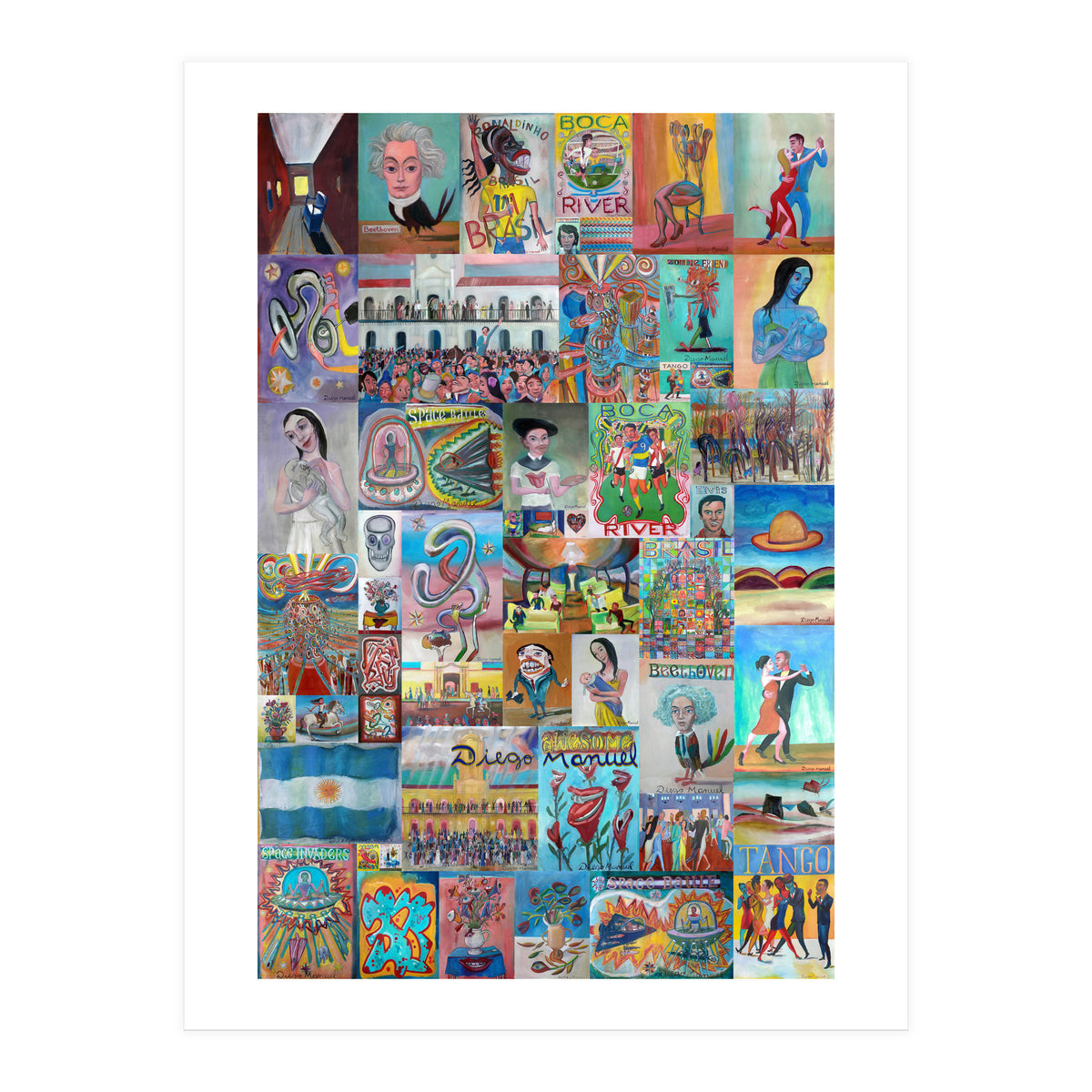 Expo Paintings 3 (Print Only)