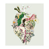 Vintage Botanical Heart - Green (Print Only) thumbnail