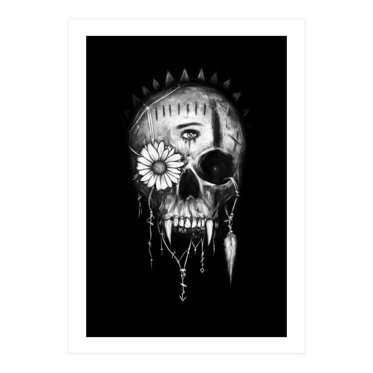 Vampire Skull (Print Only)