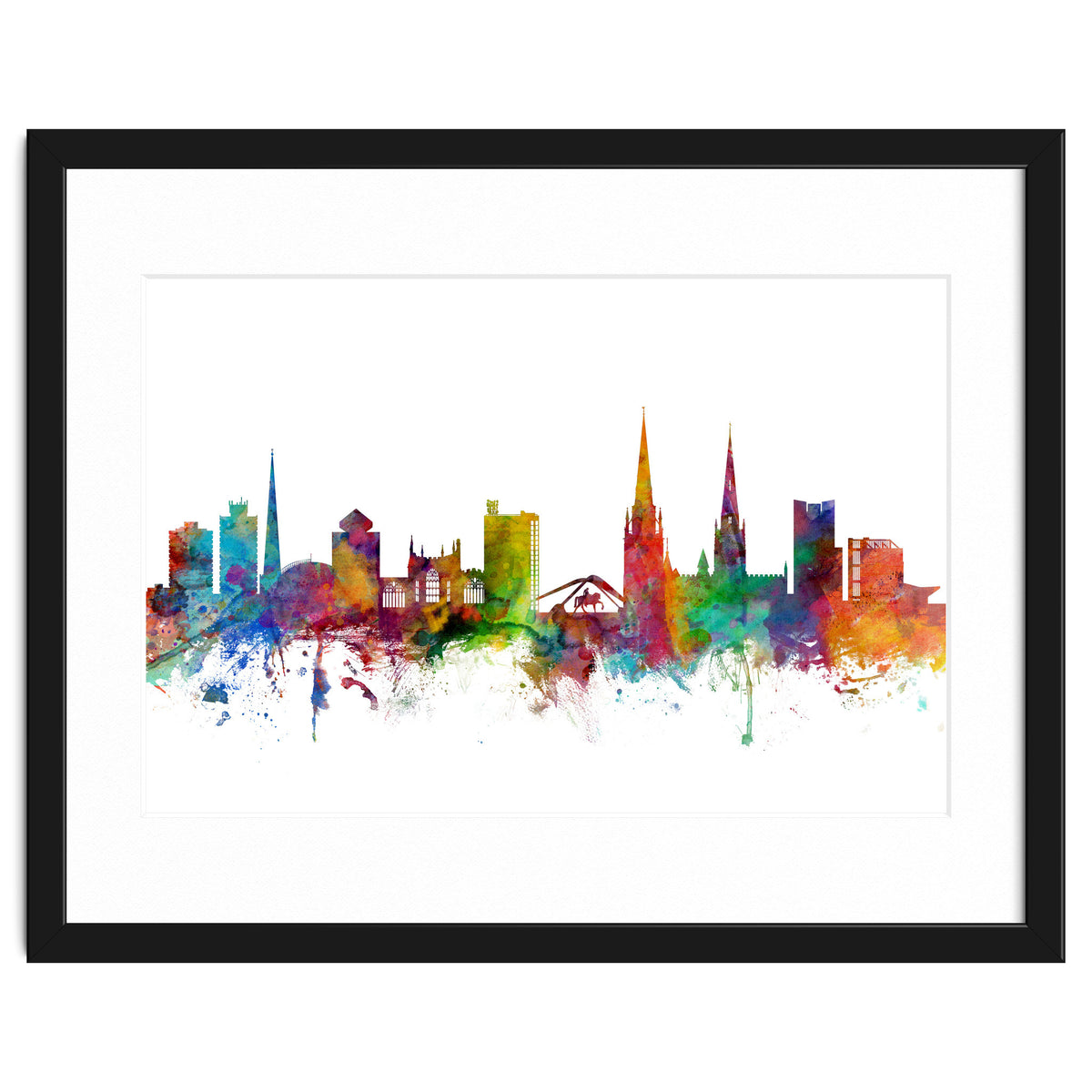 Coventry England Skyline