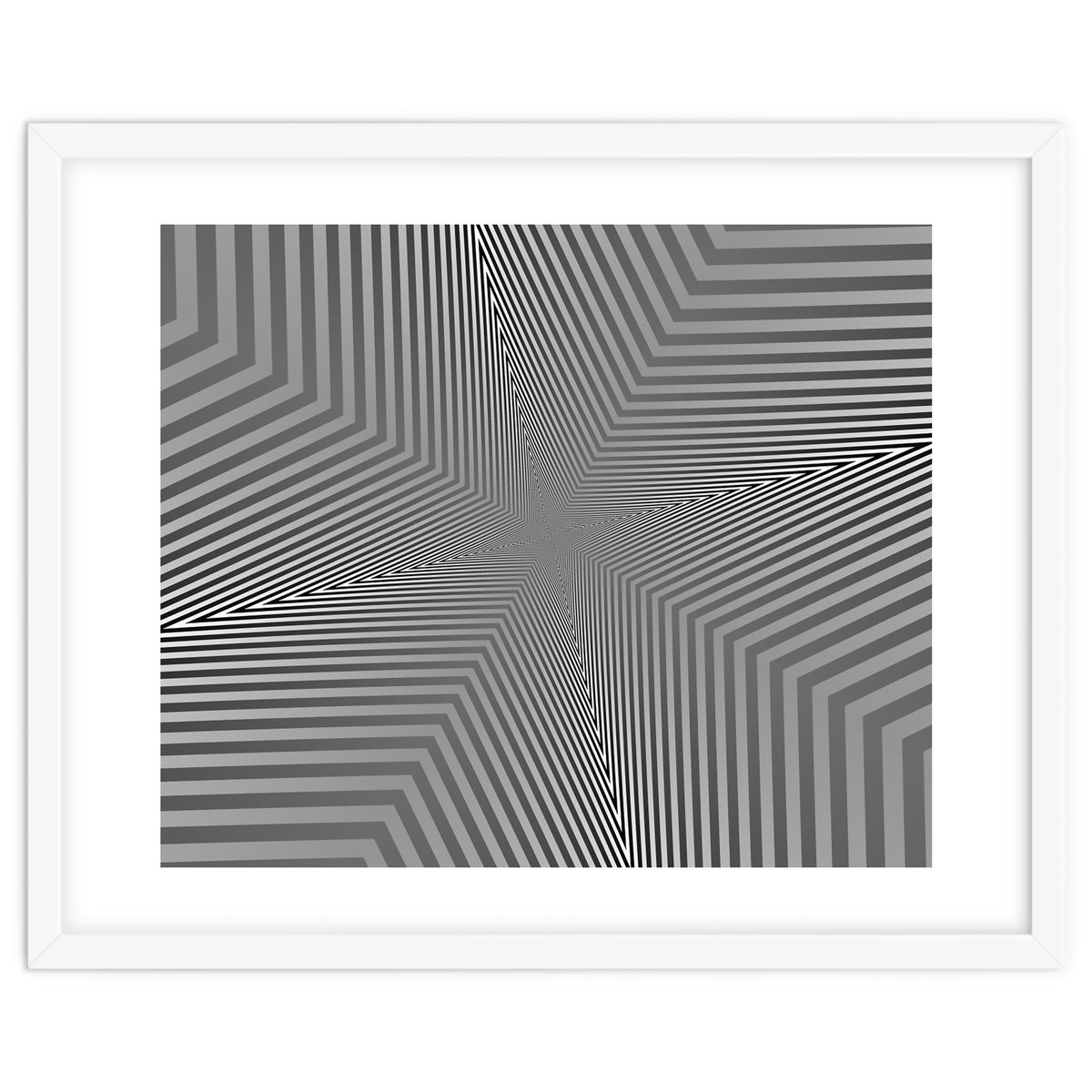 Abstract Triangle Pattern Geometric