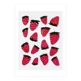 Summer strawberries red  (Print Only) thumbnail