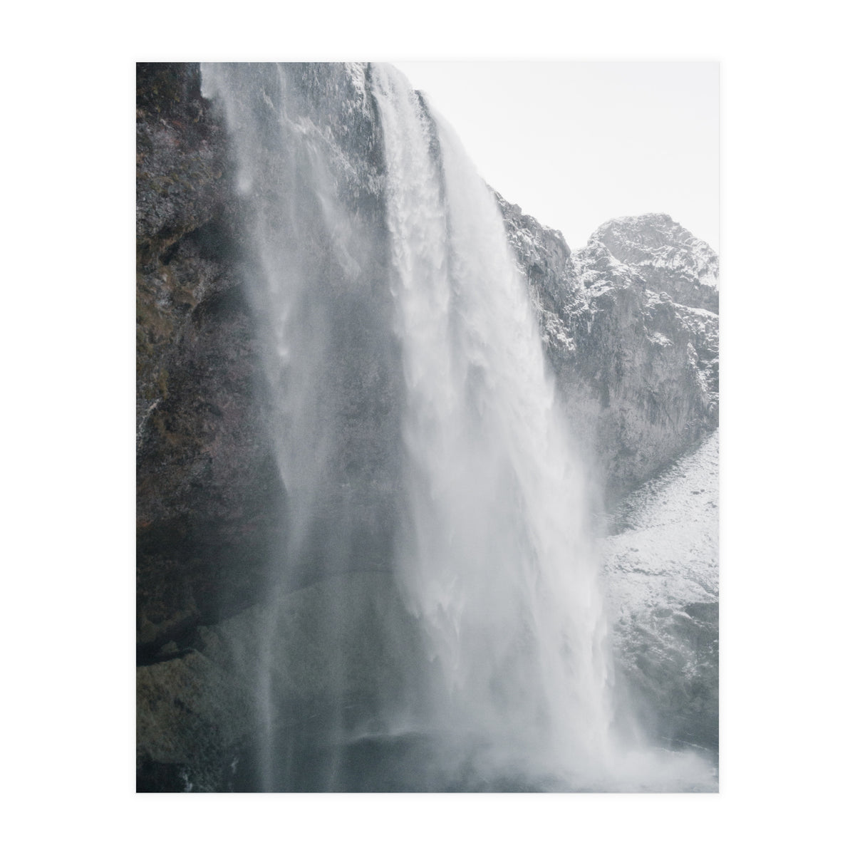 Seljalandsfoss Waterfall Iceland 4 (Print Only)