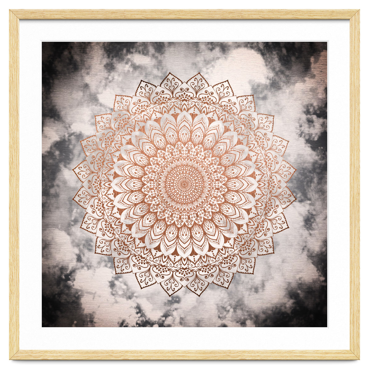 Rose Night Mandala